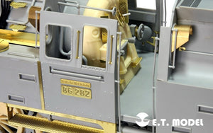 E.T. Model A35-001 Steam Locomotive BR86 DRG For TRUMPETER 00217 1/35 – zdjęcie 13