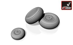 Armory Models AW72303 A-20G Boston wheels, late 1/72