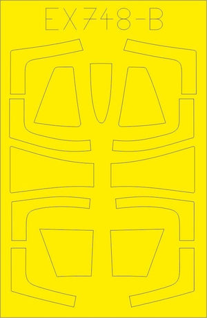 Eduard EX748 F-104DJ TFace for Kinetic Model 1/48 – Bild 2