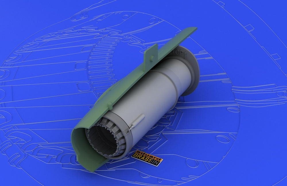 Eduard 648027 MiG-21MF/ SMT exhaust nozzle 1/48 (Eduard) – imagen 2