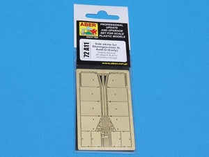 Aber 72A11 Osłony boczne do Sturmgeschutz III (wczesne) / Side skirts for Sturmgeschutz III (Early model) 1/72 – imagen 7
