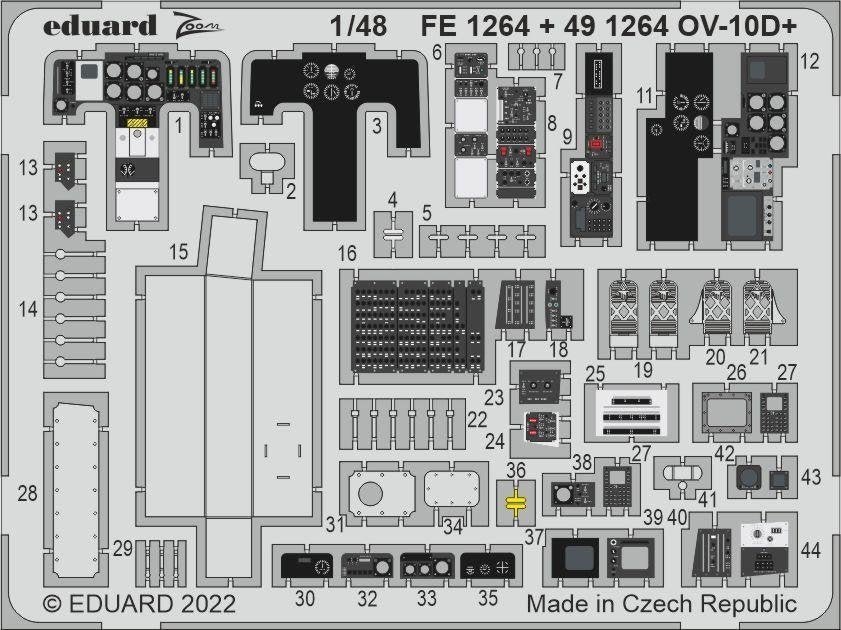 Eduard 491264 OV-10D+ ICM 1/48 – immagine 2