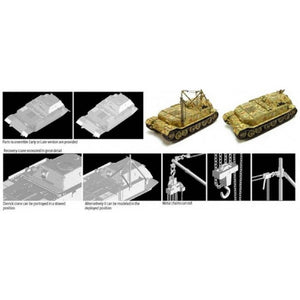 Dragon 6226 Bergepanzer Tiger (P) 1/35 – image 2