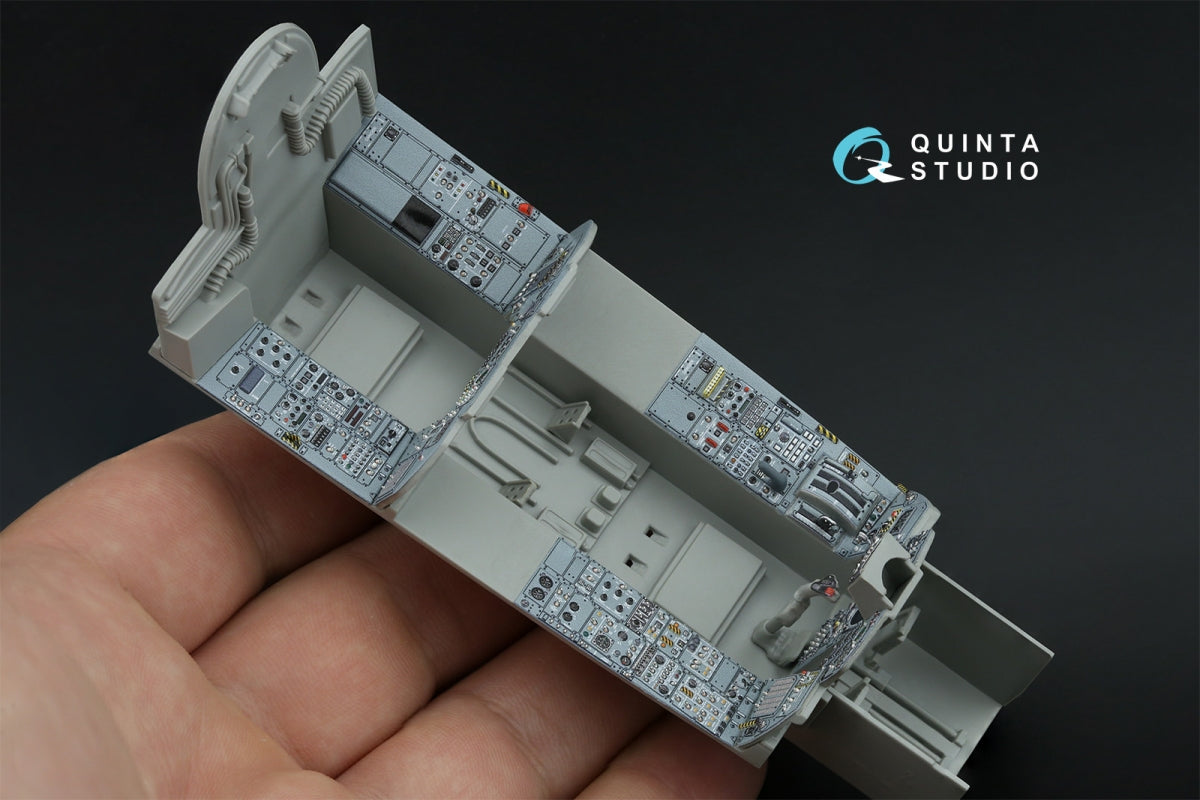 Quinta Studio QDS+32230 Tornado IDS Italian 3D-Printed &amp;amp; coloured Interior on decal paper (Italeri) (Small version) (with 3D-printed resin parts) 1/32 – zdjęcie 9