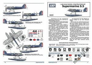 AMP 48009 Supermarine S.5 1/48 – zdjęcie 3