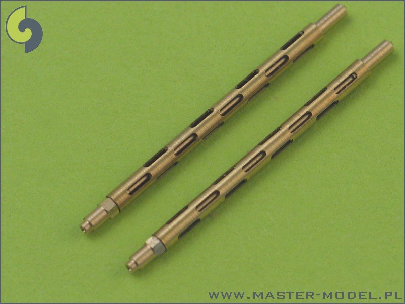 Master AM-32-012 British Mk 2 Browning .303 caliber (7,7mm) without booster and flash hider (2pcs) 1/32 – zdjęcie 2