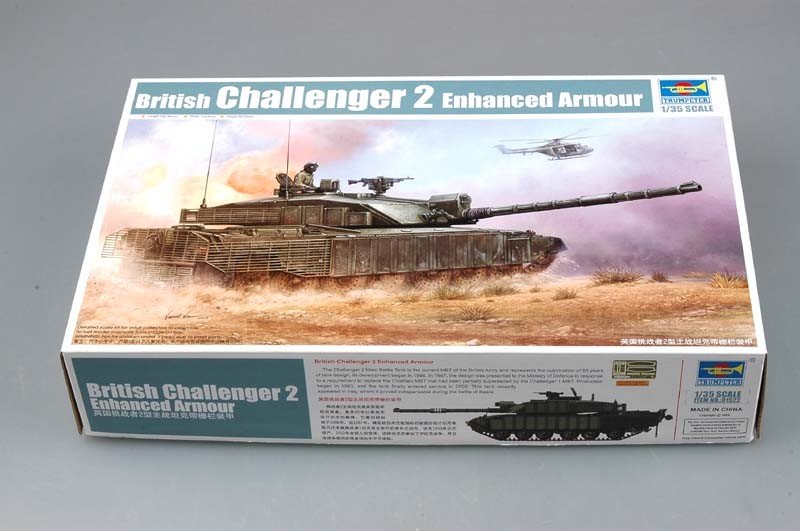 Trumpeter 01522 British Challenger 2 Enhanced Armour 1/35 – imagen 2