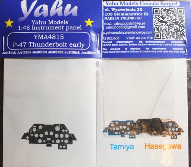 Yahu YMA4815 P-47 D early (Tamiya) 1/48