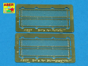 Aber 35G05 Grilles for german tank Pz.Kpfw.III and self-propelled gun Stug.III 1/35