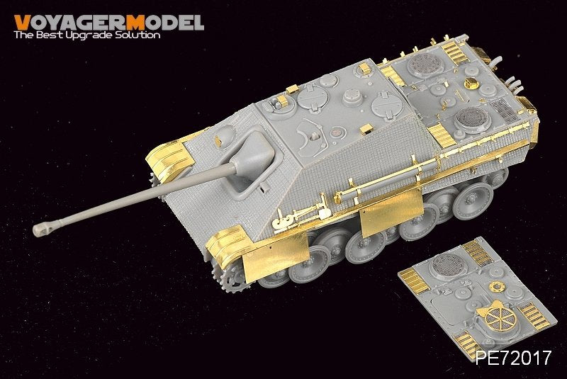 Maquette Voyager PE72017 Jagdpanther allemand de la Seconde Guerre mondiale pour tous les modèles au 1/72 – image 4