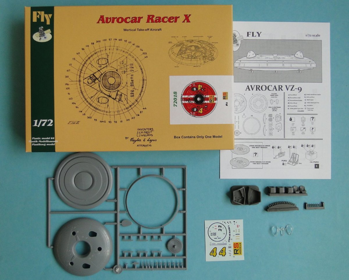 Fly 72018 Avrocar Racer X 1/72 – imagen 2