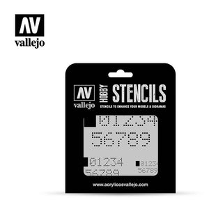 Numéros numériques Vallejo ST-SF004
