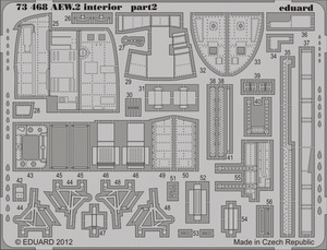 Eduard 73468 Sea King AEW.2 interior S. A. 1/72 CYBER HOBBY – immagine 3