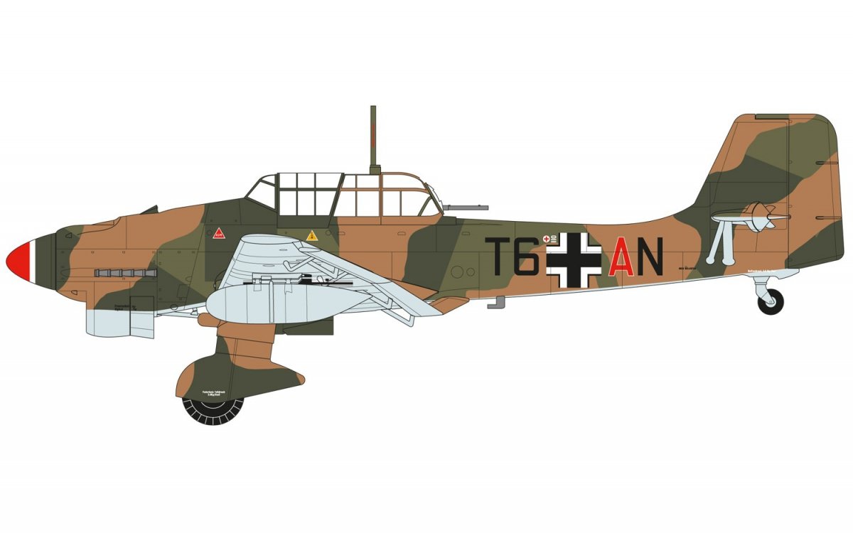 Airfix 07115 Junkers Ju87R-2/B-2 Stuka 1/48 – Bild 3