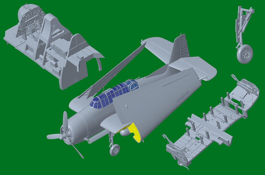 Hobby Boss 87274 TBM-3 Avenger 1/72 – imagen 9
