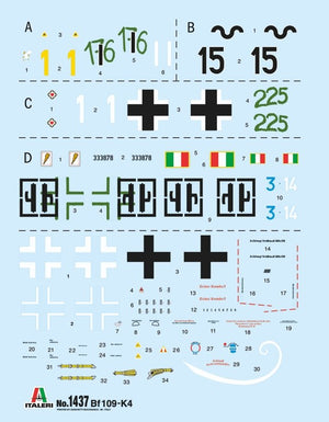 Italeri 2805 Bf 109 K-4 1/48 – imagen 10