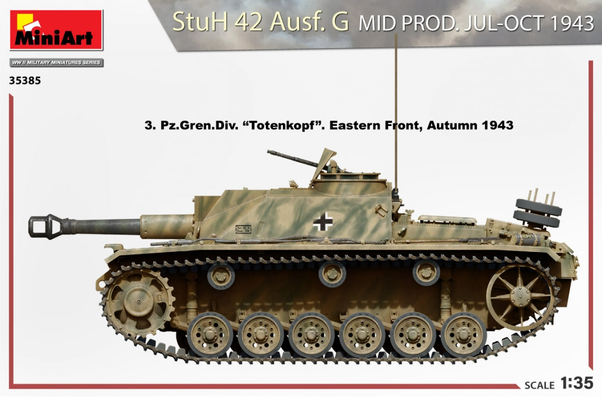 MiniArt 35385 StuH 42 Ausf. G MID PRODUIT PAR JUILLET-OCTOBRE 1943 1/35 – image 7