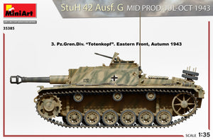 MiniArt 35385 StuH 42 Ausf. G MID PRODUIT PAR JUILLET-OCTOBRE 1943 1/35 – image 7