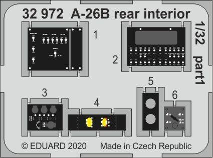 Eduard BIG33119 A-26B Invader part I 1/32 HOBBY BOSS – immagine 5