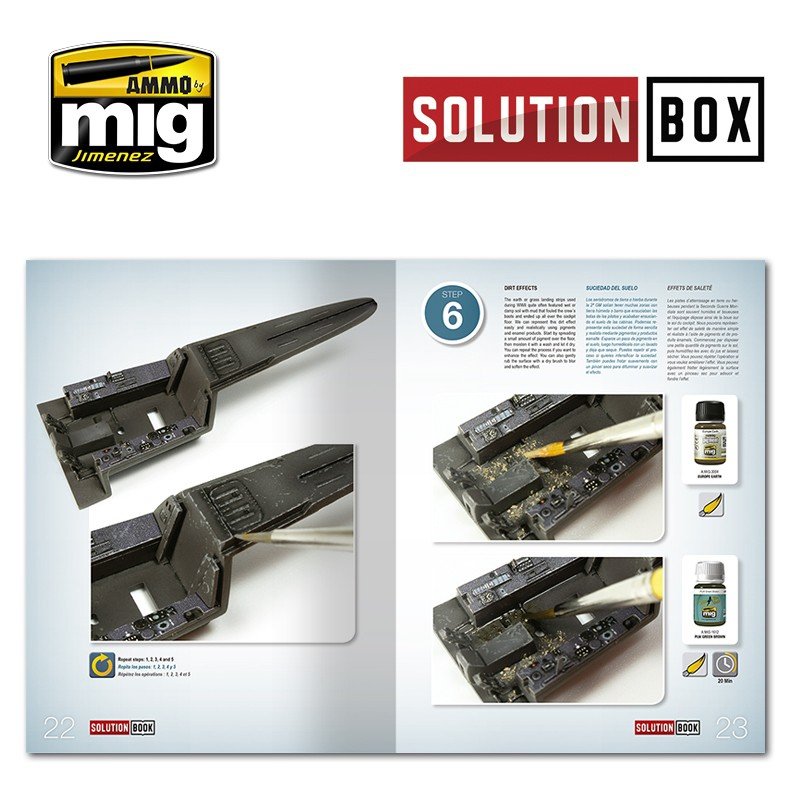 AMMO of Mig Jimenez 6502 WWII LUFTWAFFE LATE FIGHTERS SOLUTION BOOK (Multilingual) – immagine 3