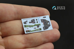 Quinta Studio QDS-48253 P-51D 3D-Printed &amp;amp; coloured Interior on decal paper ( Tamiya ) (small version) 1/48 – zdjęcie 8
