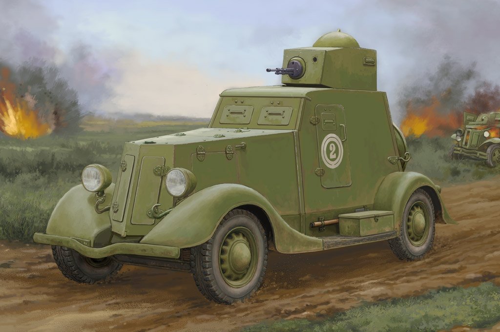 Hobby Boss 83883 Soviet BA-20 Armored Car Mod.1939 1/35