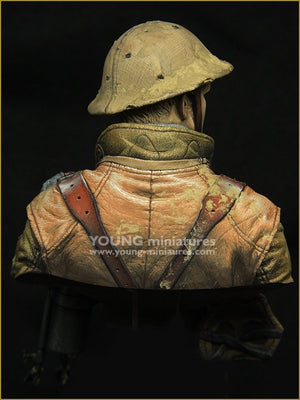 Young Miniatures YM1875 British LEWIS Gunner WWI 1/10 – zdjęcie 6