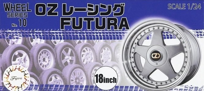Fujimi 193519 Wheel Series No.11 18" (460mm) OZ Racing Futura 1/24