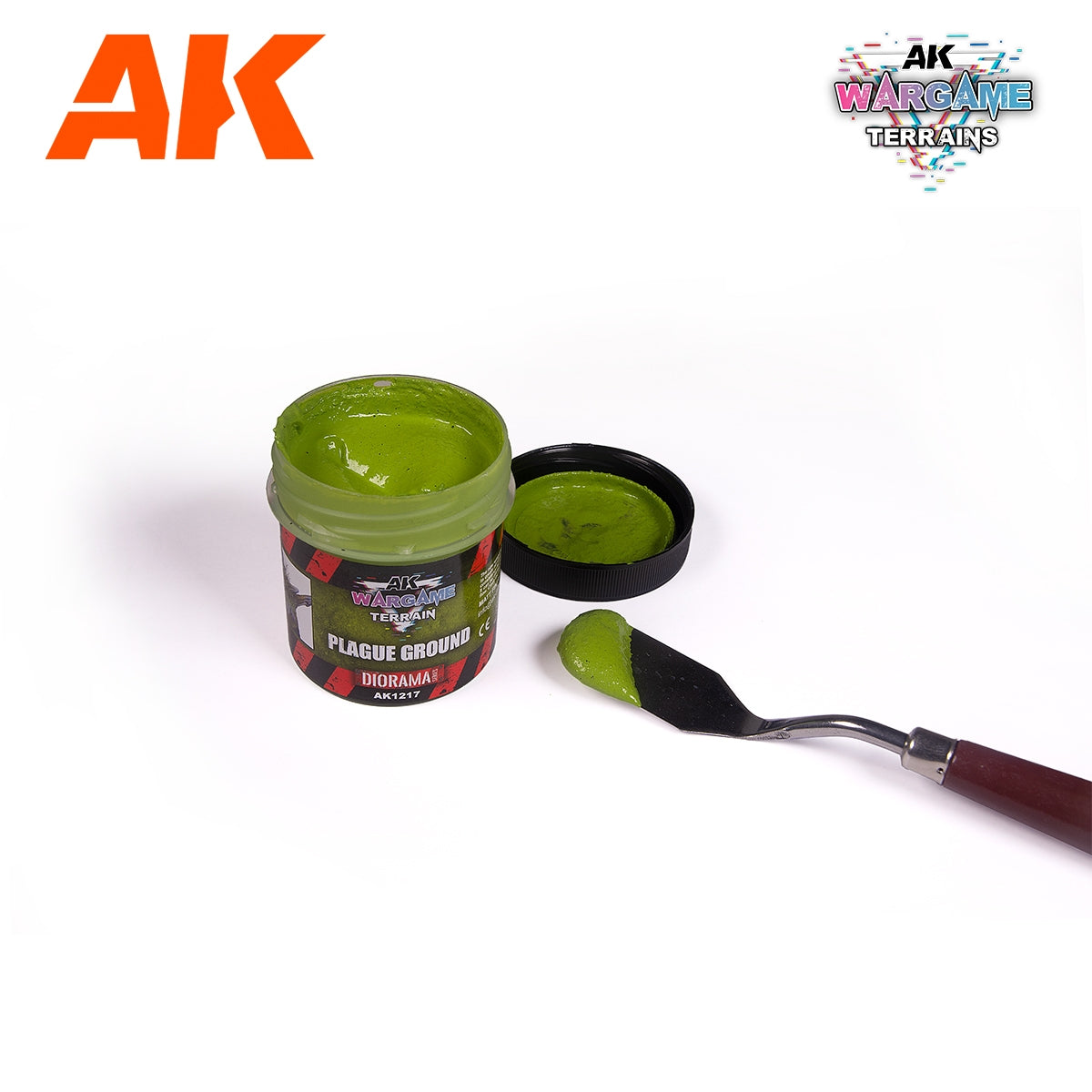 AK Interactive AK1217 PLAGUE GROUND – WARGAME TERRAINS 100ML