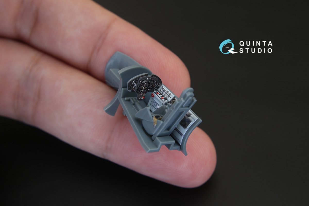 Quinta Studio QD72026 MiG-15 3D-Printed &amp;amp; coloured Interior on decal paper (for Eduard kit) 1/72 – imagen 7