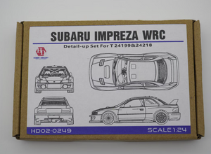 Hobby Design HD02-0249 Photoetch Detail-Up Set for Subaru Impreza WRC 98 Tamiya 1/24 – Bild 2