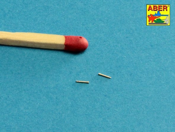 Aber 72L-70 Russian 107 mm ZIS-6 tank barrel for KV-2 1/72 – imagen 8