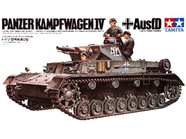 Tamiya 35096 German Pz.Kpfw. IV Ausf.D 1/35