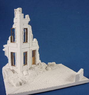 RT-Diorama 35252 Socle de diorama : Ruines d&amp;#39;angle de Berlin 1/35 – image 2