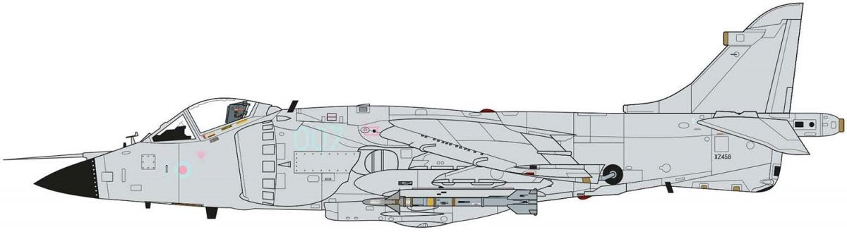 Airfix 04051A BAe Sea Harrier FRS.1 1/72 – zdjęcie 4