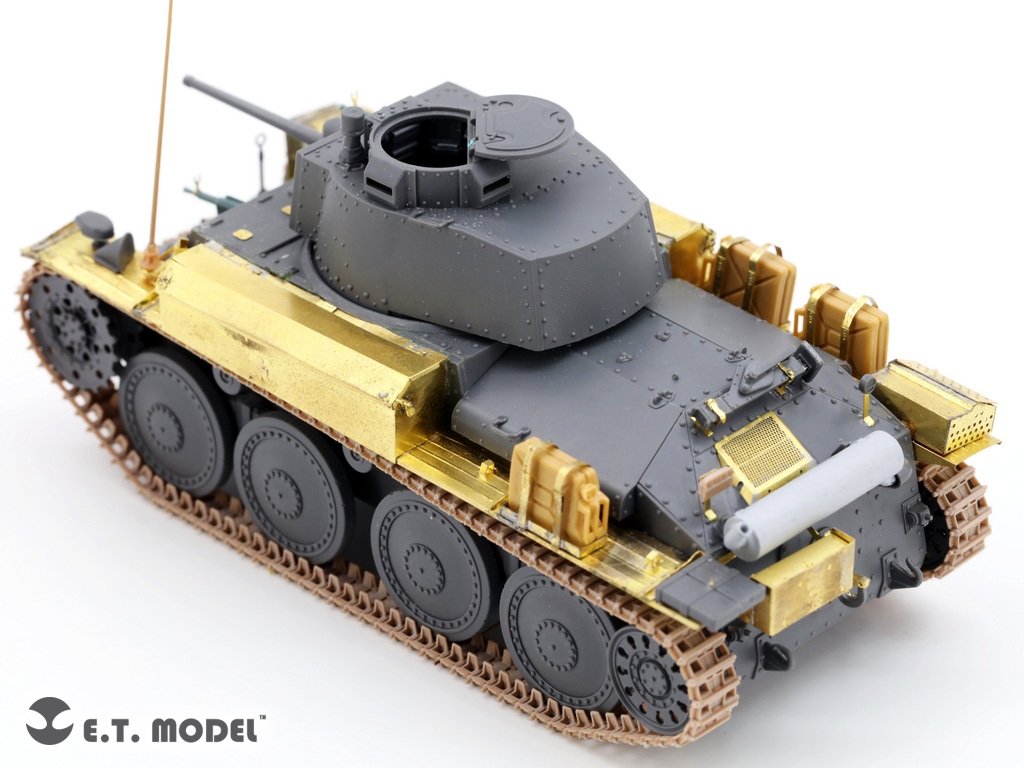 ET modèle E35-312 seconde guerre mondiale allemand Pz.Kpfw.38(t) Ausf.E/F pour TAMIYA 35369 1/35 – image 3