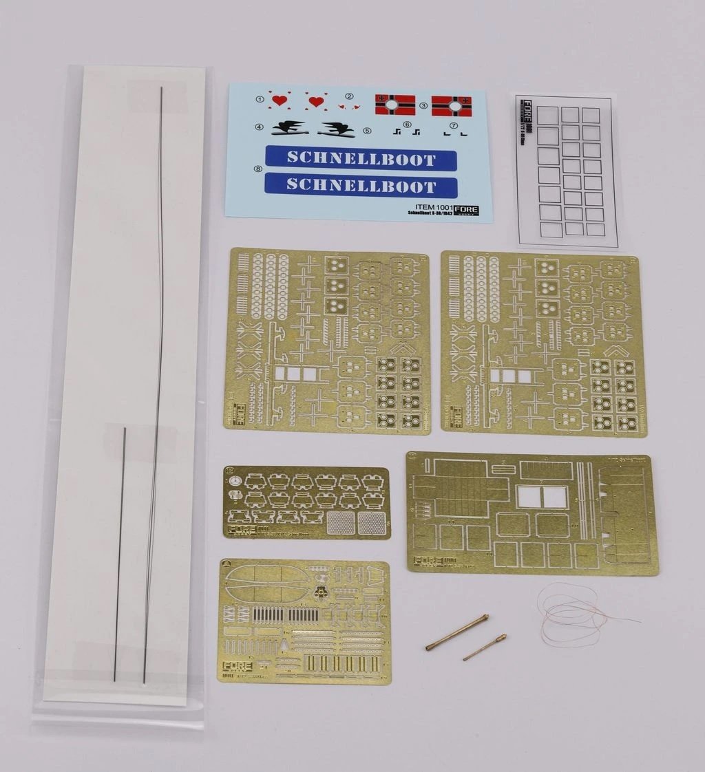 Fore Hobby 1001 Schnellboot S-38 1942 1/72 – zdjęcie 3