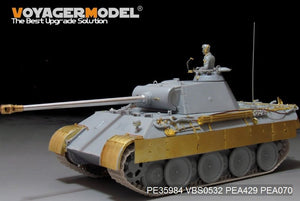 Voyager Model PE35984 WWII German Panther A Tank Early version Basic For TAKOM 2097 1/35 – immagine 13
