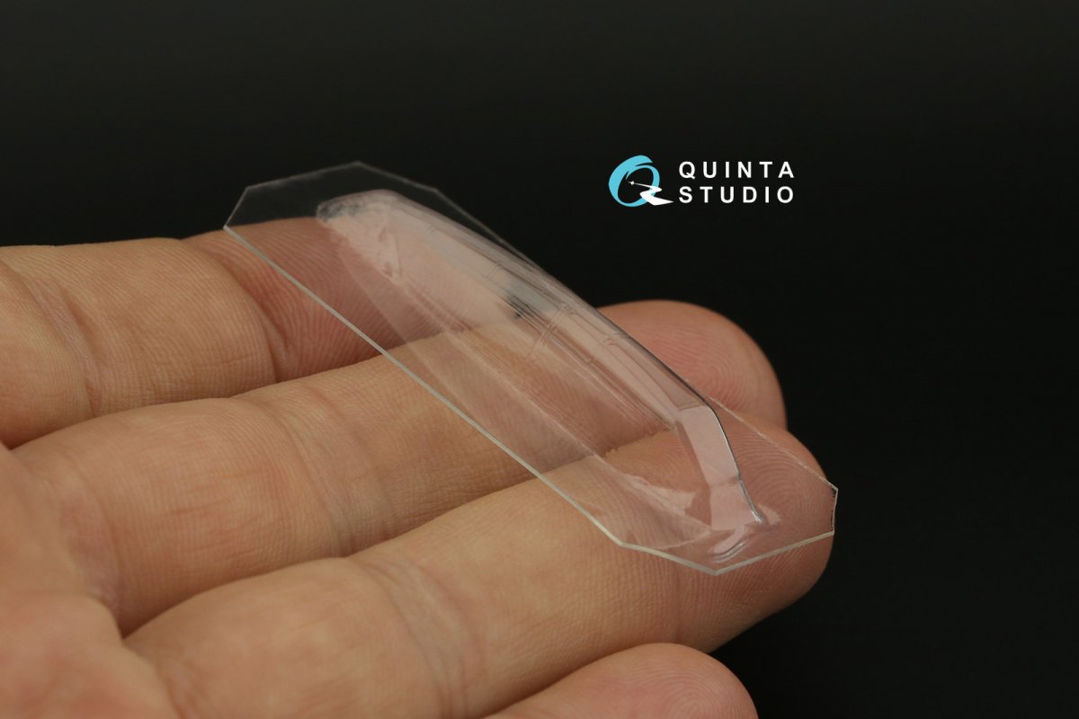 Quinta Studio QC72050 Me-262B-1a vacuumed clear canopy (Revell) 1/72 – imagen 2