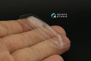 Quinta Studio QC72050 Me-262B-1a vacuumed clear canopy (Revell) 1/72 – imagen 2