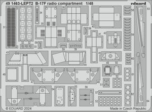 Eduard 491463 B-17F radio compartment EDUARD 1/48 – imagen 2
