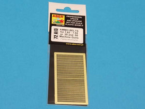 Aber 72A13 Taśmy amunicyjne 7,62-7,92 lub .30 i .50 cala / Ammo belts 7,62-7,92 or .30 and .50 1/72 – imagen 4