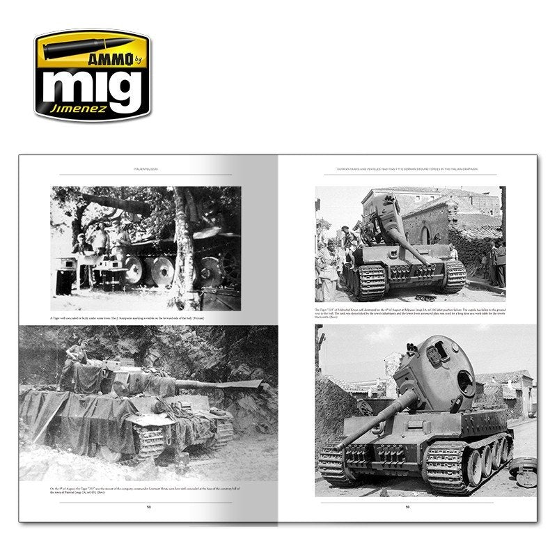 AMMO of Mig Jimenez 6261 ITALIENFELDZUG. GERMAN TANKS AND VEHICLES 1943-1945 VOL.1 (English) – imagen 2