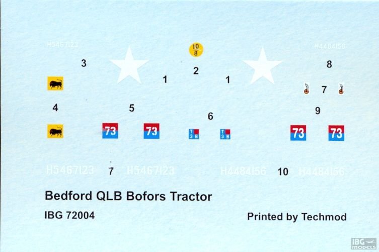 IBG 72004 Bedford QLB Tracteur à canon Bofors 1/72 – image 4