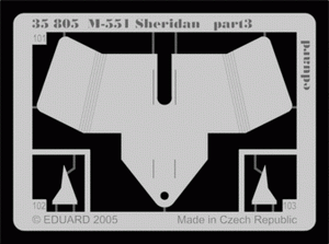 Eduard 35805 M-551 1/35 Academy – imagen 3