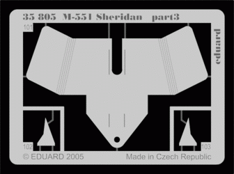 Eduard 35805 M-551 1/35 Academy – imagen 3