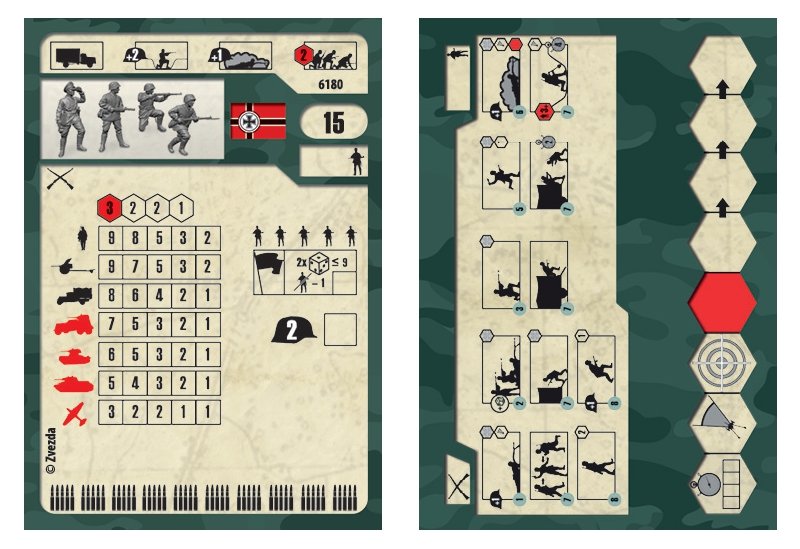 Zvezda 6180 German Elite Troops 1941-1943 1/72 – imagen 3