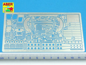 Aber 35A090 Additional set with parts for engine and suspension to german Steyr Type 1500 A/01 1/35 – imagen 2