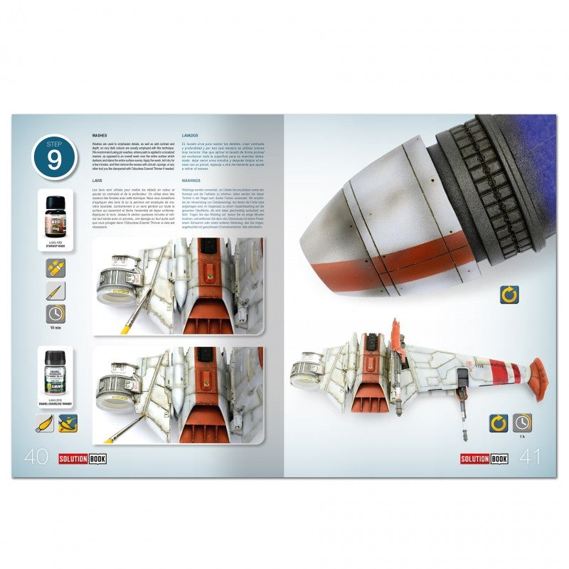 Ammo of Mig 6533 SOLUTION BOOK 28 - How to Paint Rebel Galactic Starships (Multilingual Book) – Bild 8