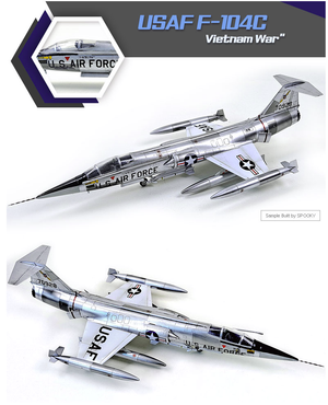 Academy 12576 USAF F-104C Vietnam War 1/72 – imagen 4